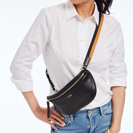 Leather Crossbody Sling Bag