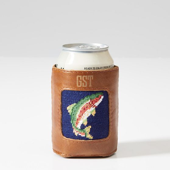 Smathers &amp; Branson Needlepoint Can Cooler