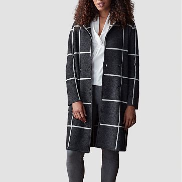 Wool Knit Coat