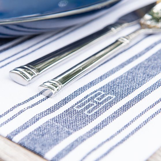 French Stripe Placemats, Set of 4
