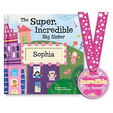 “Super Incredible Big Sister” Personalized Children’s Book