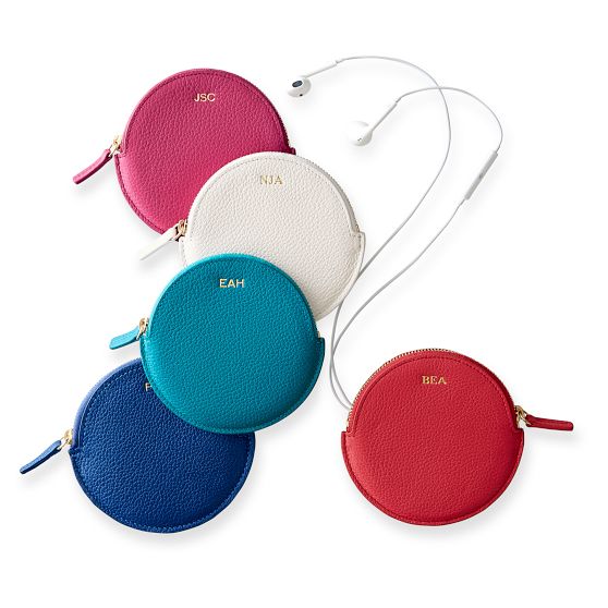 Vivid Leather Earbud Case