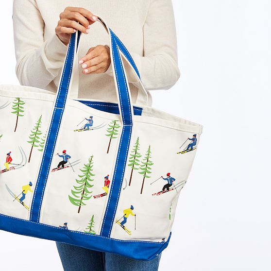 Winter Canvas Tote Bag