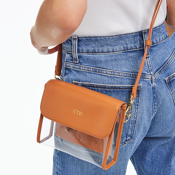 Clear Convertible Crossbody Bag