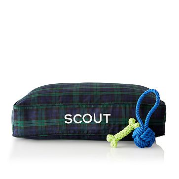 Plaid Dog Bed