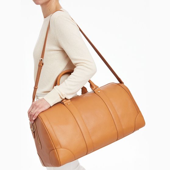 Emily Leather Weekender