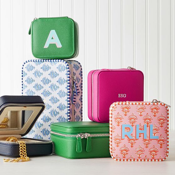 Small Travel Jewelry Case