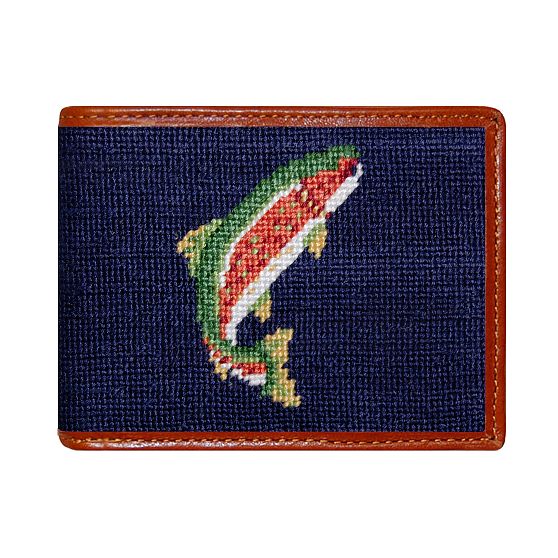Smathers &amp; Branson Needlepoint Wallet