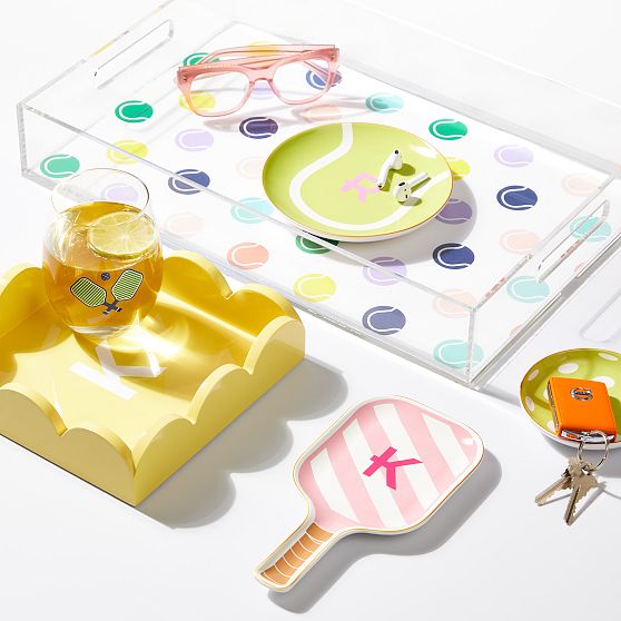 Ceramic Pickleball Catchall Set