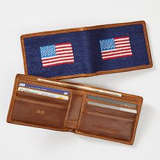 Smathers & Branson Needlepoint Wallet