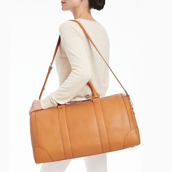 Emily Leather Weekender