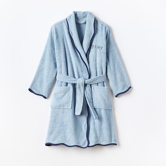 Kids Scalloped Bath Robe
