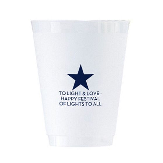 Plastic Party Cups, Set of 25