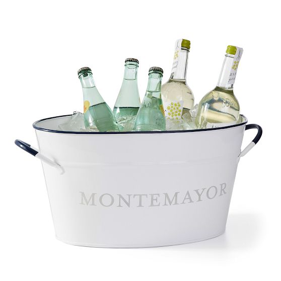 Personalized Enamelware Party Bucket
