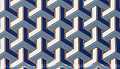 Navy-Dusk Basketweave
