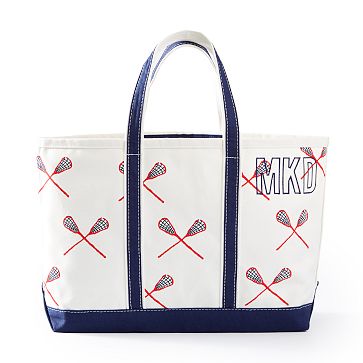 Lacrosse Canvas Tote Bag