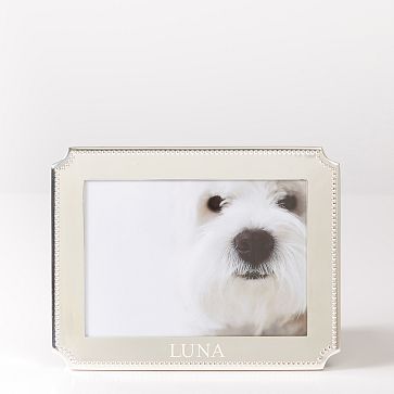 Celebration Beaded Photo Frame, 5x7, Horizontal Personalization