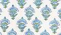 Block Print Blue