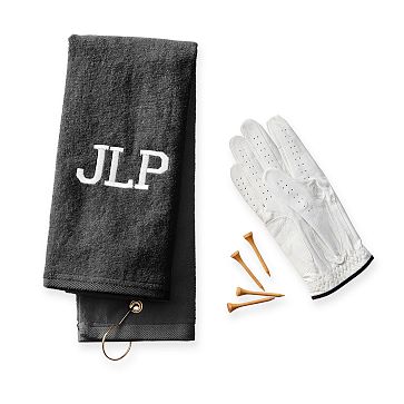 Personalized Sports Towel, Black