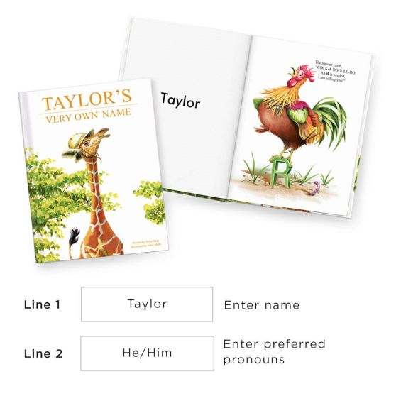 "My Very Own Name" Children's Book