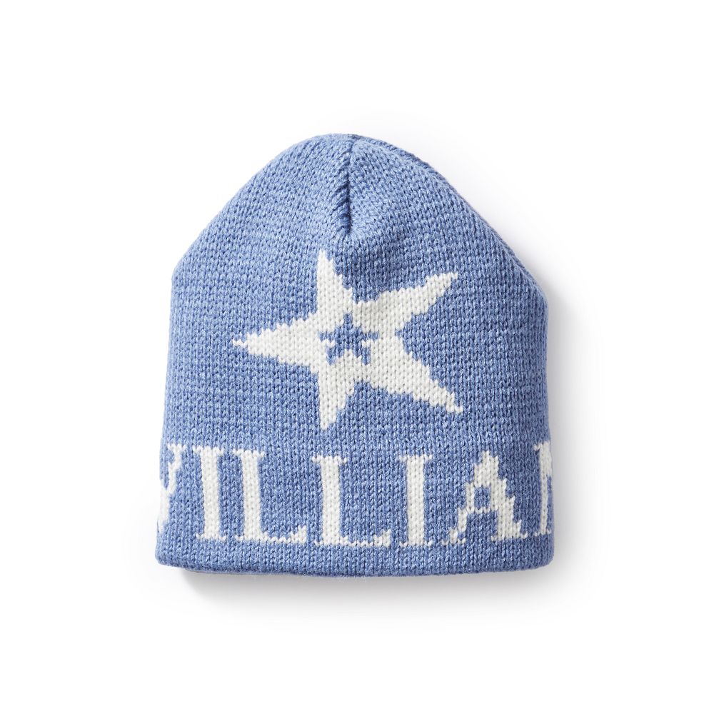 Knitted Baby Hat, Small, Country Blue