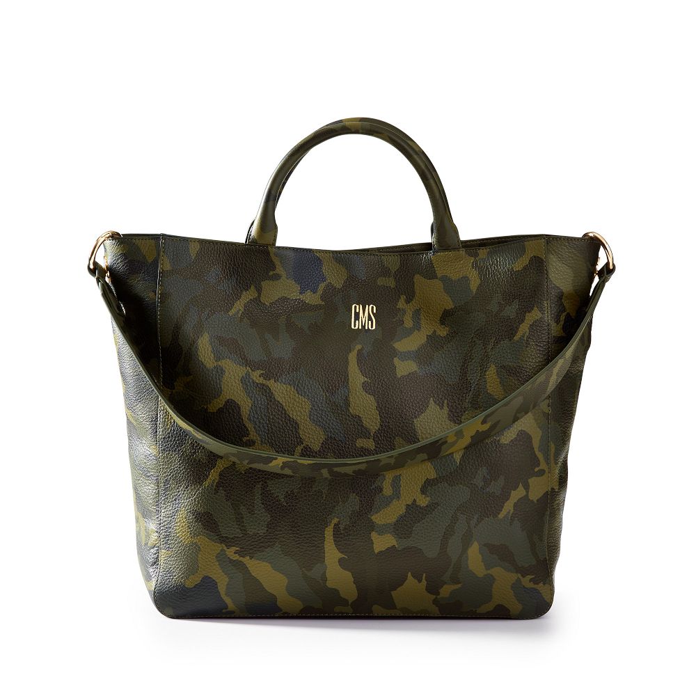 Build Your Bag Tote, Camo Leather