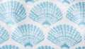 Sky Blue Shell Print