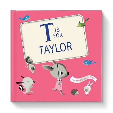 “M is for Me” Personalized Children’s Book, Girl