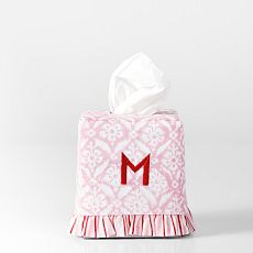 Block Print Tissue Box Cover