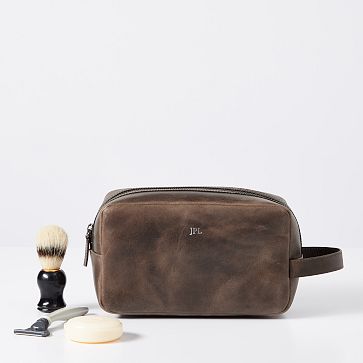 Graham Leather Travel Pouch