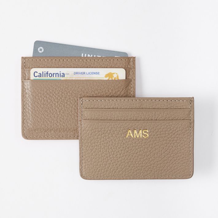 Small Card Case Pouch - Universal Thread™ Brown: Lightweight