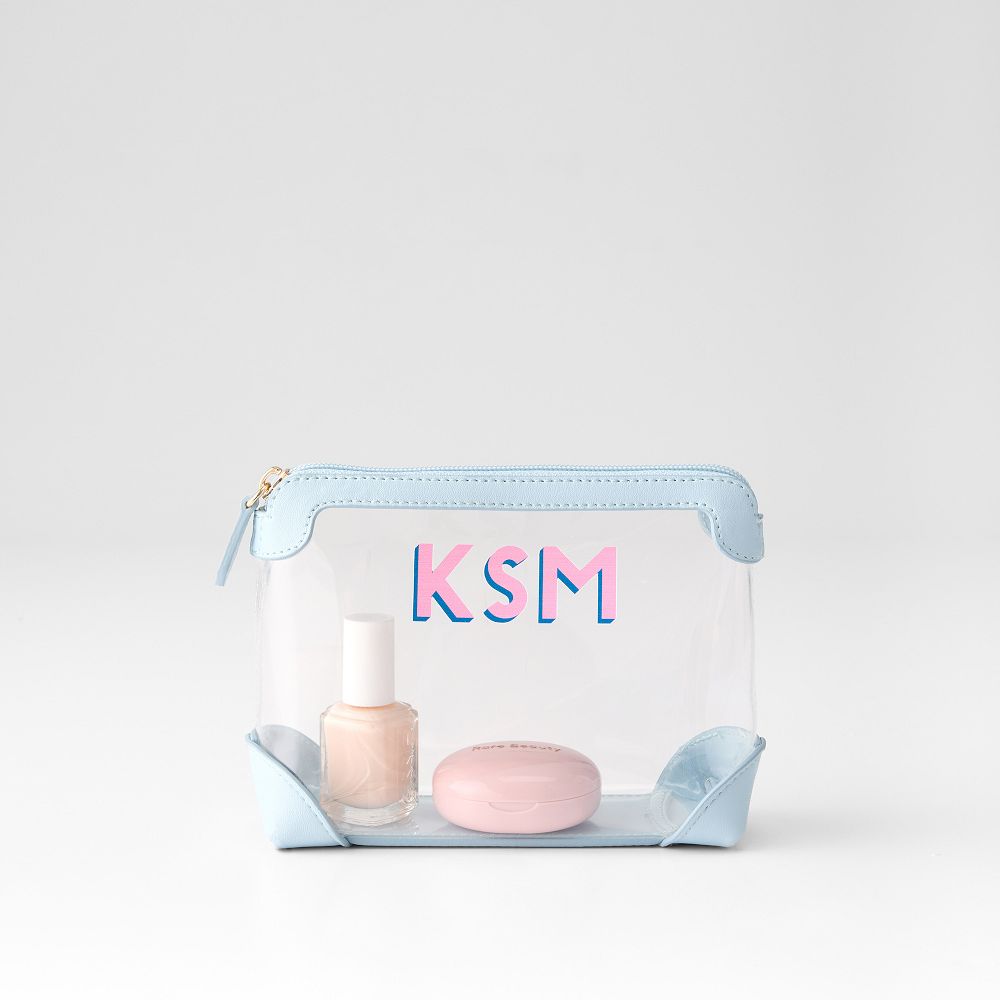 Clear Pouch, Mini, Sky Blue