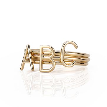 Sarah Chloe Amelia Stacking Ring