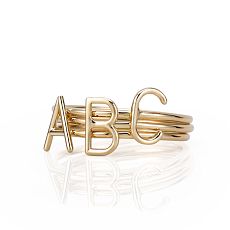 Sarah Chloe Amelia Stacking Ring
