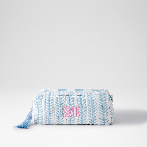 Block Print Travel Pouch
