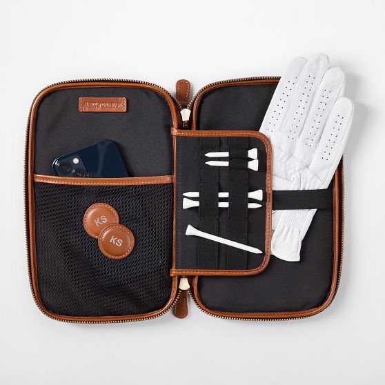 Graham Leather Golf Glove Case