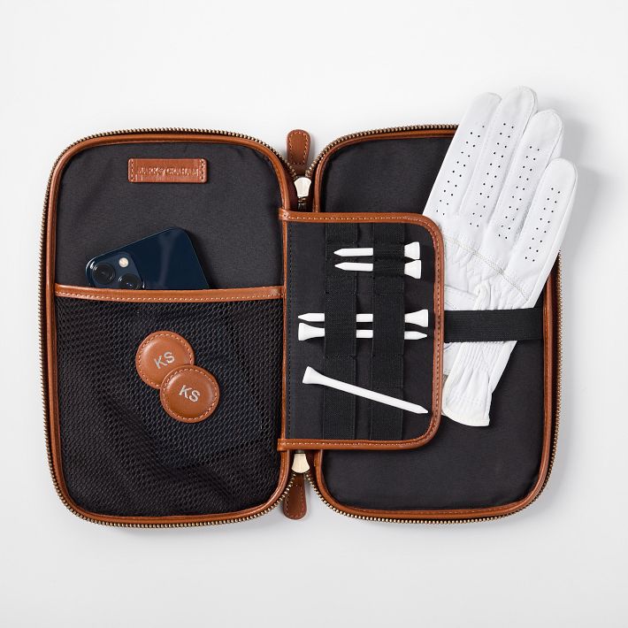 Graham Leather Golf Glove Case