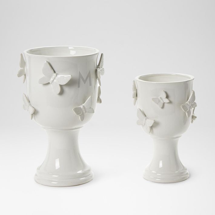 Butterfly Vase, Set of 2