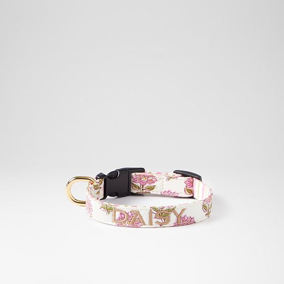 Block Print Dog Collar