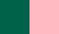 Pink-Green-Ivory