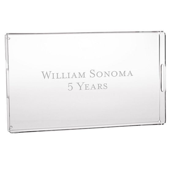 Printed Acrylic Serving Tray
