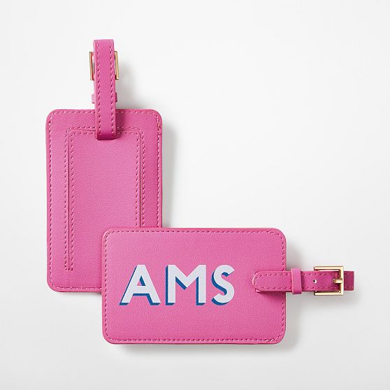 Fillmore Vegan Leather Luggage Tag