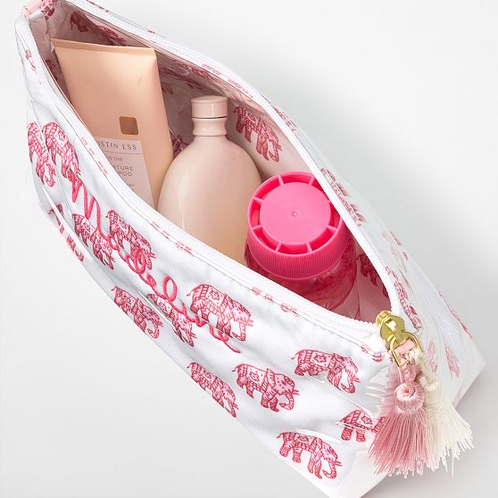 Clear Coated Travel Pouch