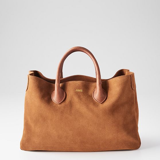 Elisabetta Suede Handbag