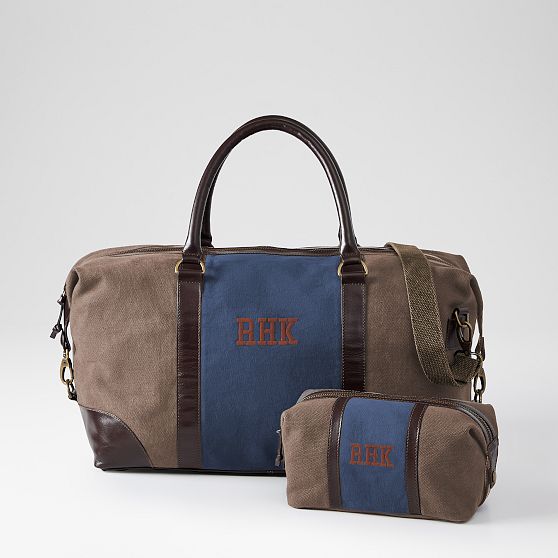 Everett Canvas and Leather Weekender