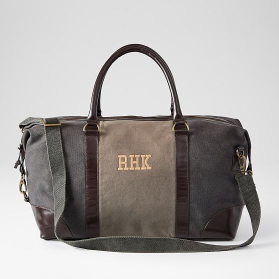 Everett Canvas and Leather Weekender