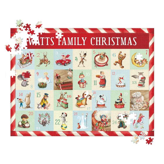 Countdown To Christmas 500-Piece Puzzle