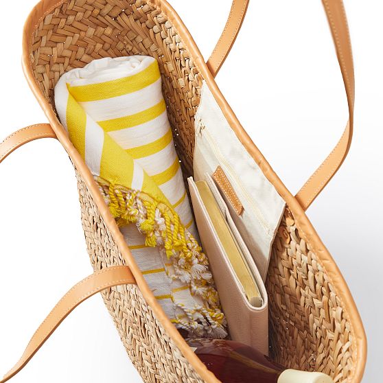 Malibu Palm Leaf Tote