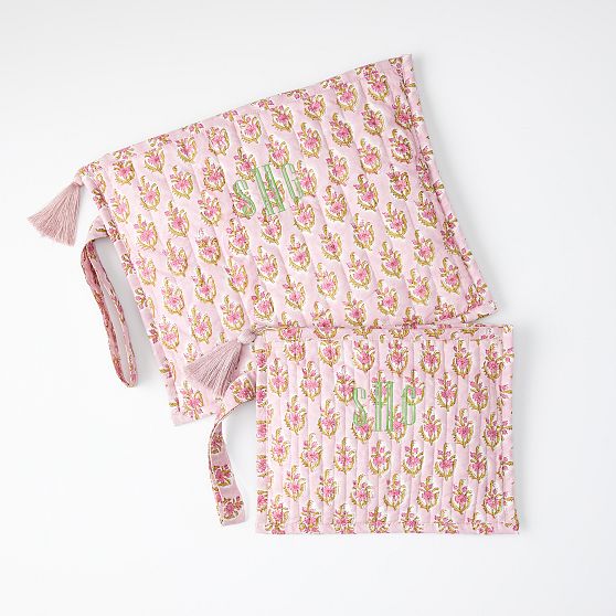Mark & Graham Block Print Flat Pouches - Thumbnail 4
