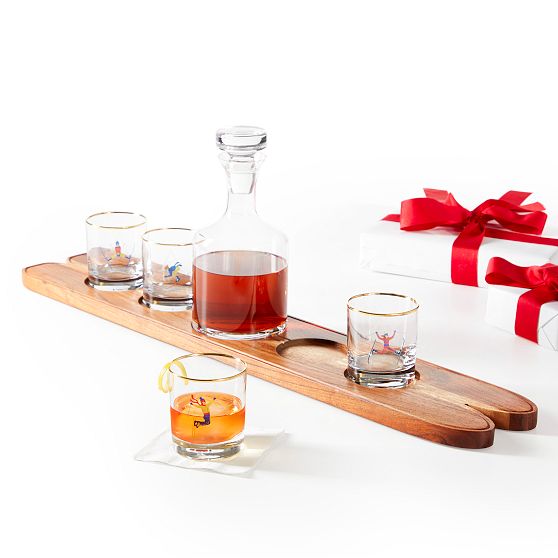 Skier Happy Hour Gift Set